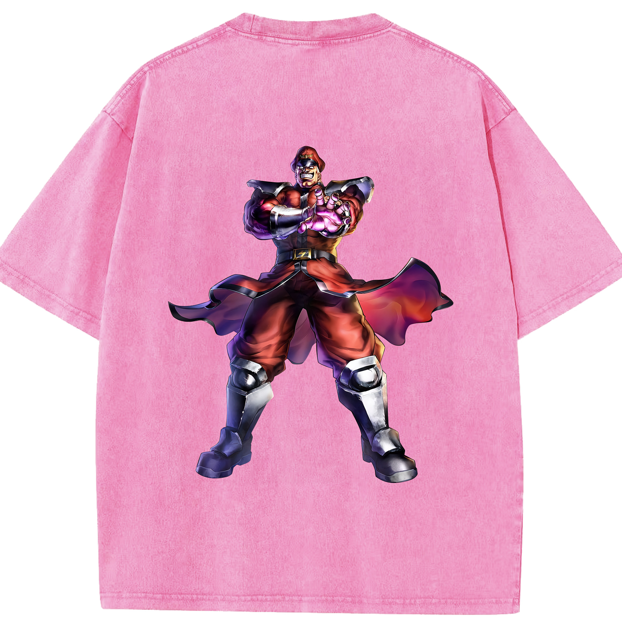 （画像用） 北斗の拳 Fist of the North Star 綿100% ヴィンテージ風 半袖Tシャツ（背面プリント）